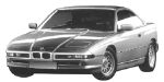 BMW E31 P1B6B Fault Code